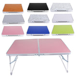 Maxbell Folding Camping Table Portable Picnic Outdoor Garden BBQ Dining Desk White