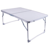 Maxbell Folding Camping Table Portable Picnic Outdoor Garden BBQ Dining Desk White