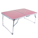 Maxbell Folding Camping Table Portable Picnic Outdoor Garden BBQ Dining Desk Pink