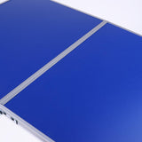 Maxbell Folding Camping Table Portable Picnic Outdoor Garden BBQ Dining Desk Blue