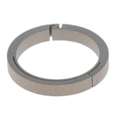 Max Titanium Ring Buckle Round Snap Hook Keychain Carabiner Clip 22mm Silver