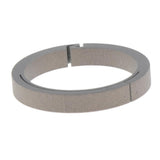 Max Titanium Ring Buckle Round Snap Hook Keychain Carabiner Clip 22mm Silver