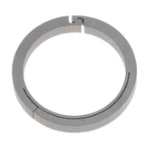 Max Titanium Ring Buckle Round Snap Hook Keychain Carabiner Clip 26mm Silver