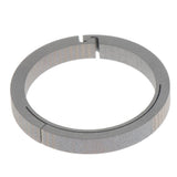 Max Titanium Ring Buckle Round Snap Hook Keychain Carabiner Clip 26mm Silver