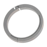 Max Titanium Ring Buckle Round Snap Hook Keychain Carabiner Clip 26mm Silver