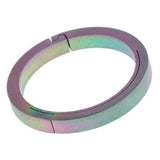 Max Titanium Ring Buckle Round Snap Hook Keychain Carabiner Clip 26mm Colorful