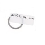 Max Titanium Ring Buckle Round Snap Hook Keychain Carabiner Clip 32mm Silver