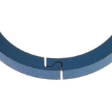 Maxbell Titanium Ring Buckle Round Snap Hook Keychain Carabiner Clip 32mm Blue