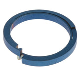 Maxbell Titanium Ring Buckle Round Snap Hook Keychain Carabiner Clip 32mm Blue