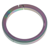 Maxbell Titanium Ring Buckle Round Snap Hook Keychain Carabiner Clip 32mm Colorful
