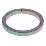 Maxbell Titanium Ring Buckle Round Snap Hook Keychain Carabiner Clip 32mm Colorful