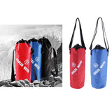 Maxbell Waterproof Insulated Cooler Oxford Carry Bag for Water Drink ,Bottle ,Lunch Red