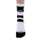 Maxbell Men Women Sports Socks Skateboard Roller Skating Breathable Socks black M