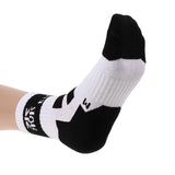Maxbell Men Women Sports Socks Skateboard Roller Skating Breathable Socks black M
