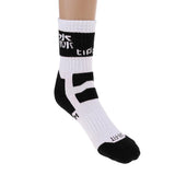Maxbell Men Women Sports Socks Skateboard Roller Skating Breathable Socks black M