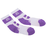 Maxbell Men Women Sports Socks Skateboard Roller Skating Breathable Socks purple M