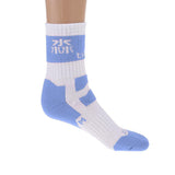 Maxbell Men Women Sports Socks Skateboard Roller Skating Breathable Socks blue M