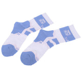 Maxbell Men Women Sports Socks Skateboard Roller Skating Breathable Socks blue M