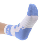 Maxbell Men Women Sports Socks Skateboard Roller Skating Breathable Socks blue M