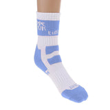 Maxbell Men Women Sports Socks Skateboard Roller Skating Breathable Socks blue M