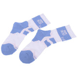 Maxbell Men Women Sports Socks Skateboard Roller Skating Breathable Socks blue L