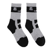 Maxbell Men Women Sports Socks Skateboard Roller Skating Breathable Socks gray S