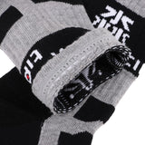 Maxbell Men Women Sports Socks Skateboard Roller Skating Breathable Socks gray S