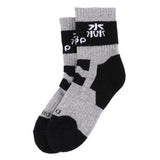 Maxbell Men Women Sports Socks Skateboard Roller Skating Breathable Socks gray L