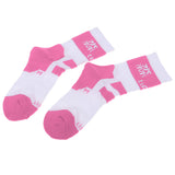 Maxbell Men Women Sports Socks Skateboard Roller Skating Breathable Socks pink M