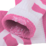 Maxbell Men Women Sports Socks Skateboard Roller Skating Breathable Socks pink M