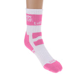 Maxbell Men Women Sports Socks Skateboard Roller Skating Breathable Socks pink M