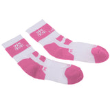 Maxbell Men Women Sports Socks Skateboard Roller Skating Breathable Socks pink M