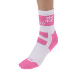 Maxbell Men Women Sports Socks Skateboard Roller Skating Breathable Socks pink M
