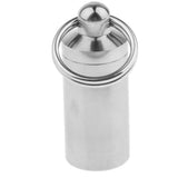 Maxbell Waterproof Titanium Pocket Pill Box Capsule Tablet Organizer Single Layer