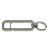 Maxbell Titanium Alloy Key Chain Ring Carabiner Hook Belt Buckle Outdoor Tools 26mm