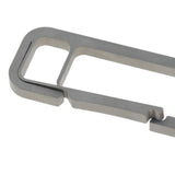 Maxbell Titanium Alloy Key Chain Ring Carabiner Hook Belt Buckle Outdoor Tools 26mm