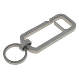 Maxbell Titanium Alloy Key Chain Ring Carabiner Hook Belt Buckle Outdoor Tools 26mm