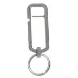 Maxbell Titanium Alloy Key Chain Ring Carabiner Hook Belt Buckle Outdoor Tools 28mm
