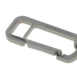 Maxbell Titanium Alloy Key Chain Ring Carabiner Hook Belt Buckle Outdoor Tools 28mm