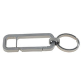 Maxbell Titanium Alloy Key Chain Ring Carabiner Hook Belt Buckle Outdoor Tools 28mm
