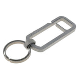 Maxbell Titanium Alloy Key Chain Ring Carabiner Hook Belt Buckle Outdoor Tools 28mm
