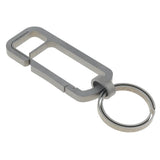Maxbell Titanium Alloy Key Chain Ring Carabiner Hook Belt Buckle Outdoor Tools 28mm