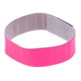 Maxbell Outdoor Sports Reflective Wristband Armband Leg Strap pink