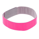 Maxbell Outdoor Sports Reflective Wristband Armband Leg Strap pink