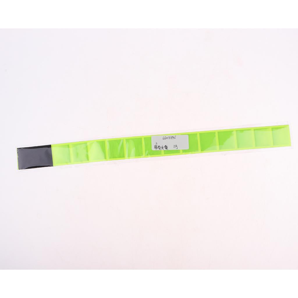 Maxbell Outdoor Sports Reflective Wristband Armband Leg Strap Fluorescent yellow