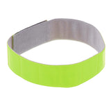Maxbell Outdoor Sports Reflective Wristband Armband Leg Strap Fluorescent yellow