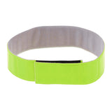Maxbell Outdoor Sports Reflective Wristband Armband Leg Strap Fluorescent yellow