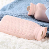 Maxbell Multipurpose Hot Water Bottle Foot Hand Warmer Heating Ice Compress L Gray
