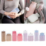 Maxbell Multipurpose Hot Water Bottle Foot Hand Warmer Heating Ice Compress L Gray