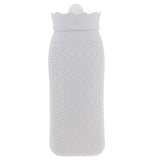 Maxbell Multipurpose Hot Water Bottle Foot Hand Warmer Heating Ice Compress L Gray